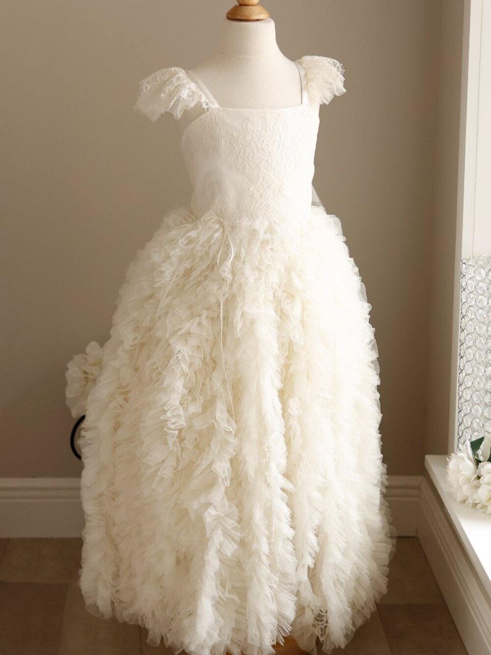 Dollcake Happily Ever After Frock Ivory Size 7 NWT Special Occasion Flower Girl